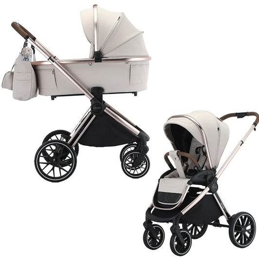 Carro de Bebé 2 en 1 Adamex SPARK Elegancia, Confort y Plegado Compacto