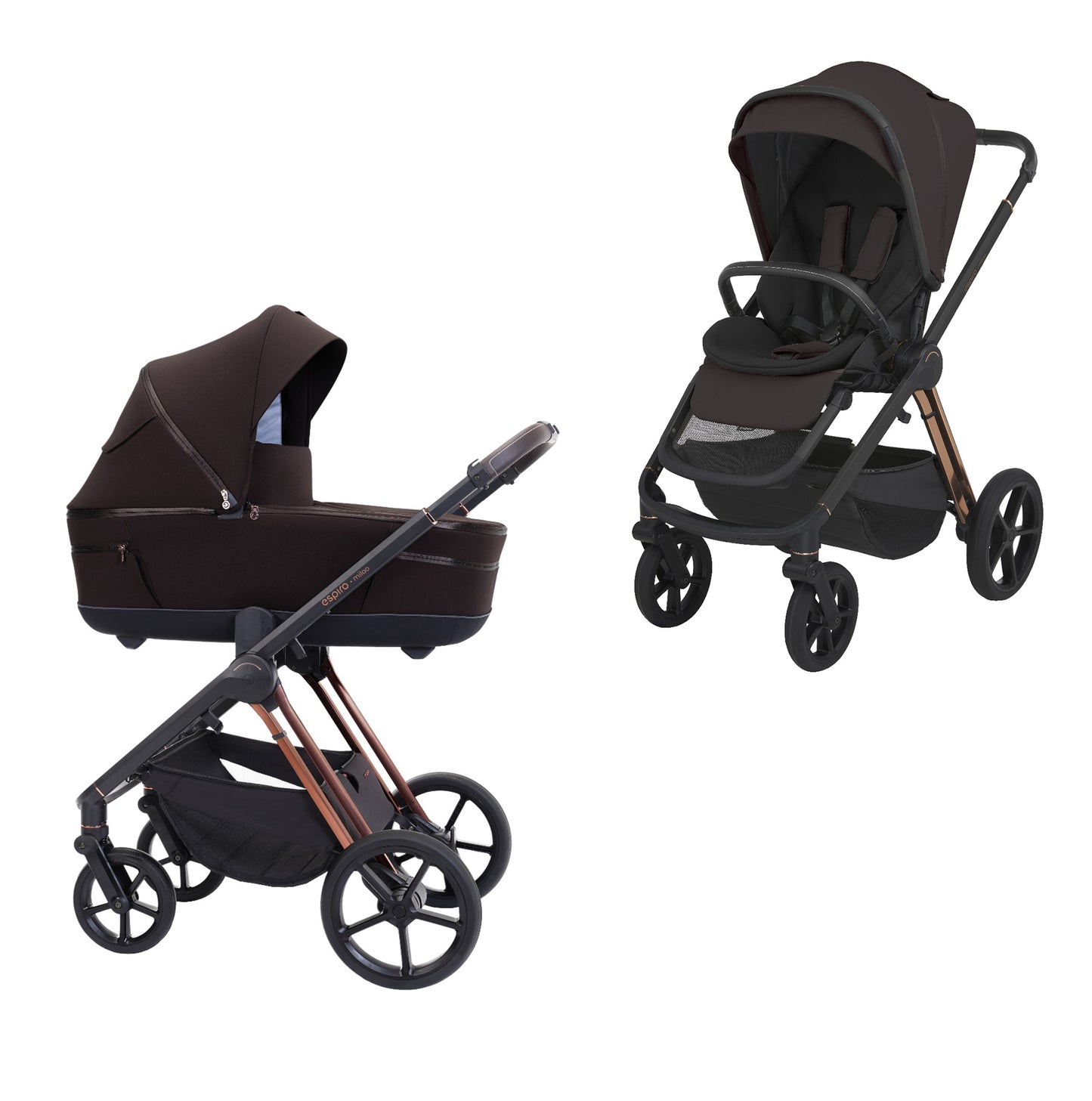 Espiro Miloo Carro de bebé duo con accesorios