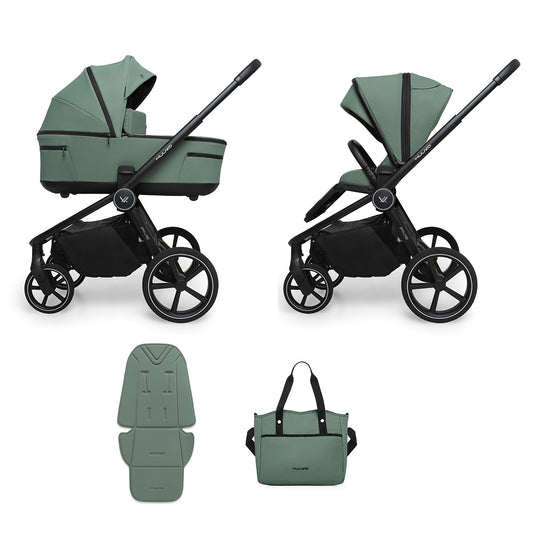 Muuvo Five Carro de Bebé Duo con Accesorios Incluidos
