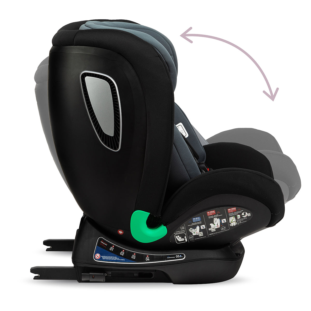 Silla de auto MoMi Urso 360 R129 de 0-36kg