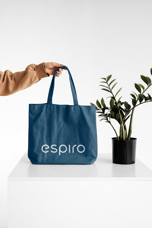 Bolsa tote ancha Espiro