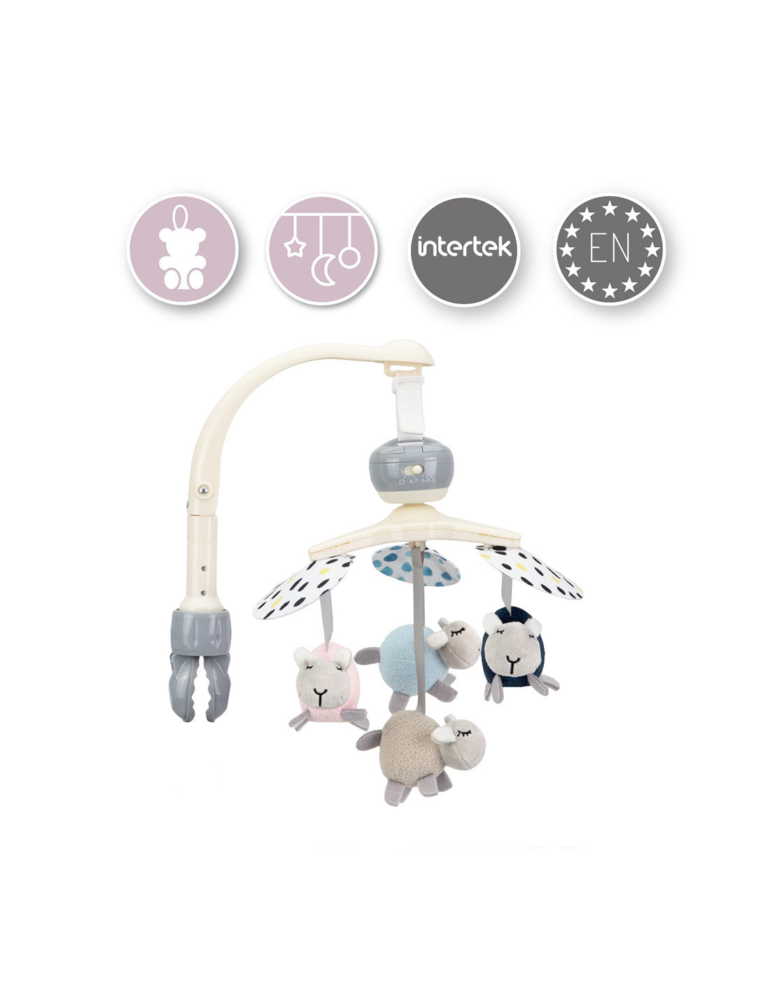 Carrusel para silla de auto, carrito, cuna y hamaca MoMi Kiki