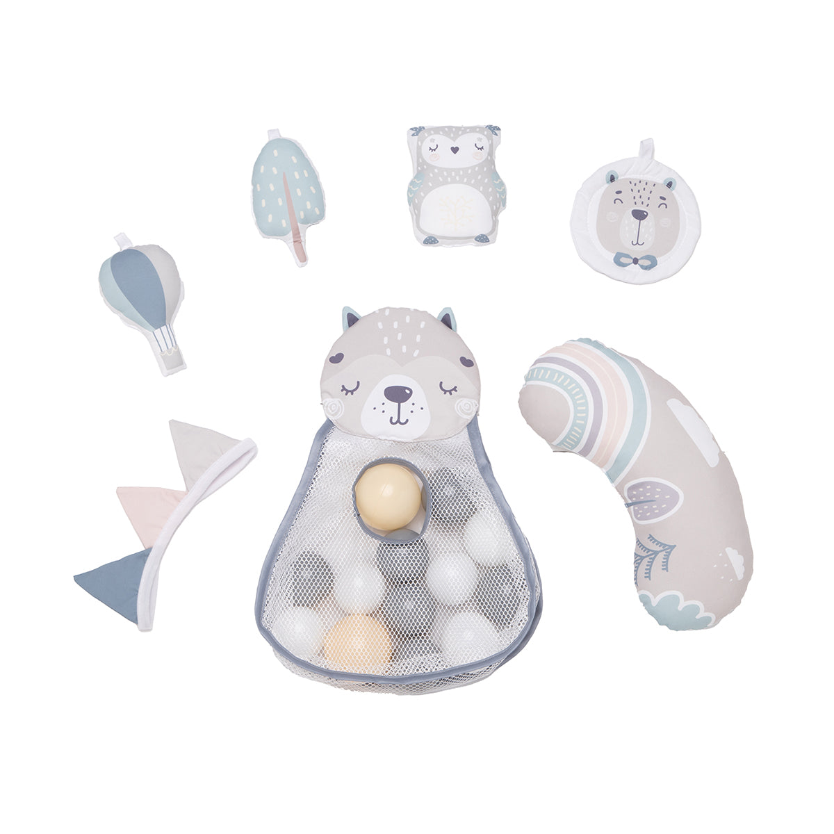 Tapiz de juego multifunción MoMi Pastel