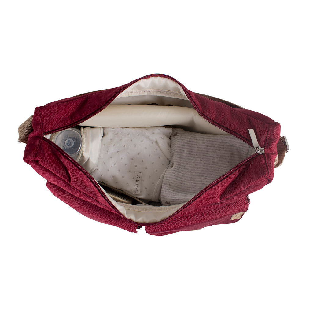 Bolso con cambiador Hobo Raspberry
