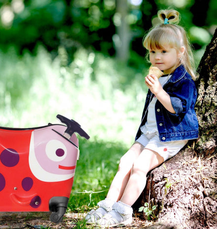 Maleta Ride-On Trolley Ladybug Oops