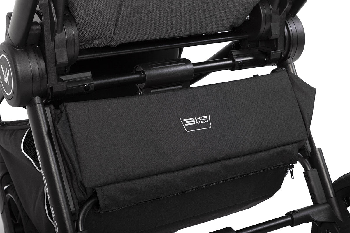 Carro Muuvo Quick 3.0 con saco, bolso burbuja y mosquitera