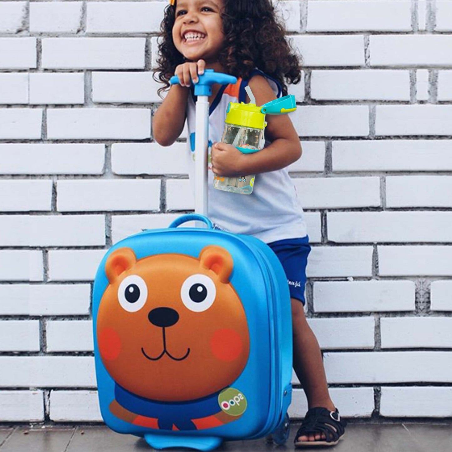 Maleta Oops Happy Trolley 3D Erizo