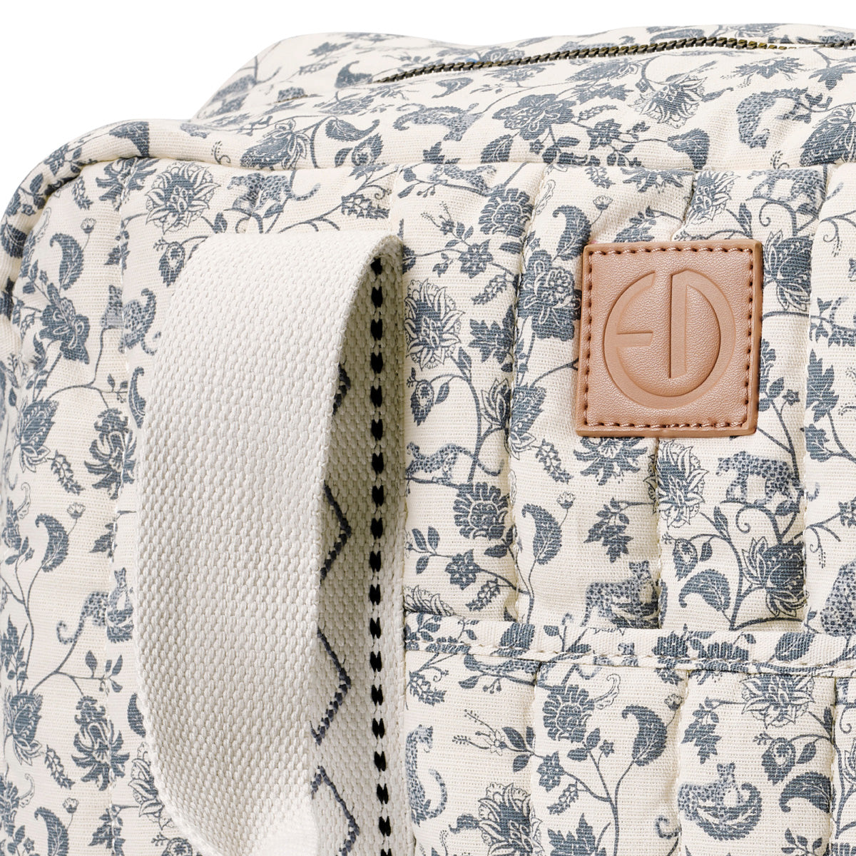 Bolso cambiador Quilted Elodie Garden Leo Toile