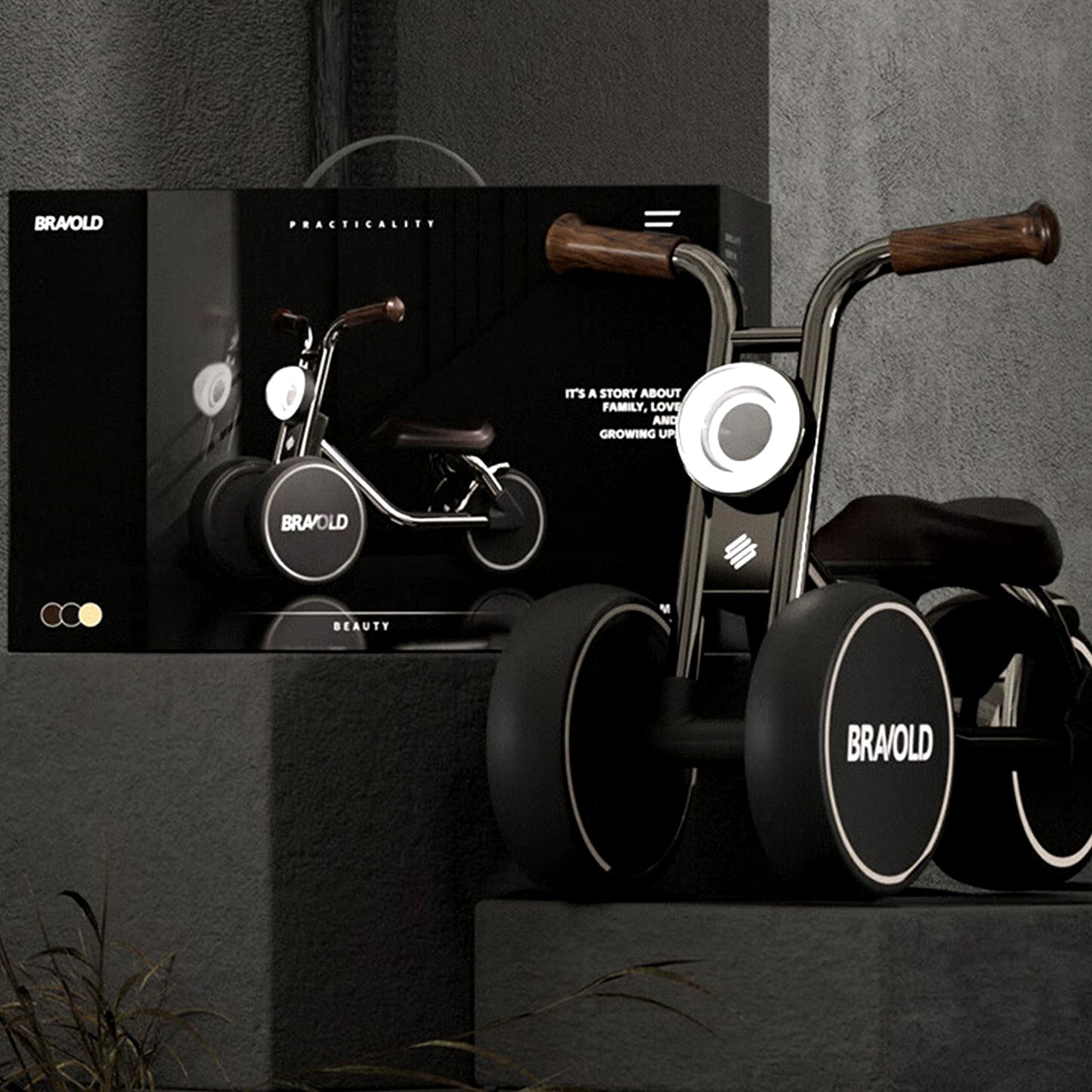 Bravold Little Biker triciclo infantil