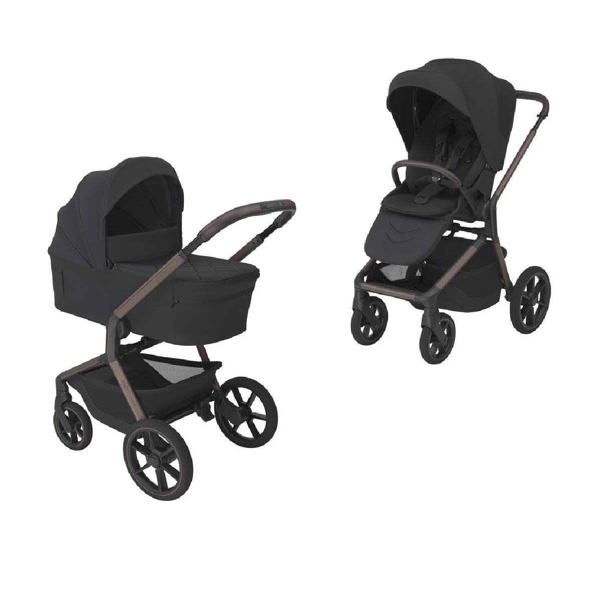 Espiro Noble 2 en 1 Cochecito con Capazo Plegable