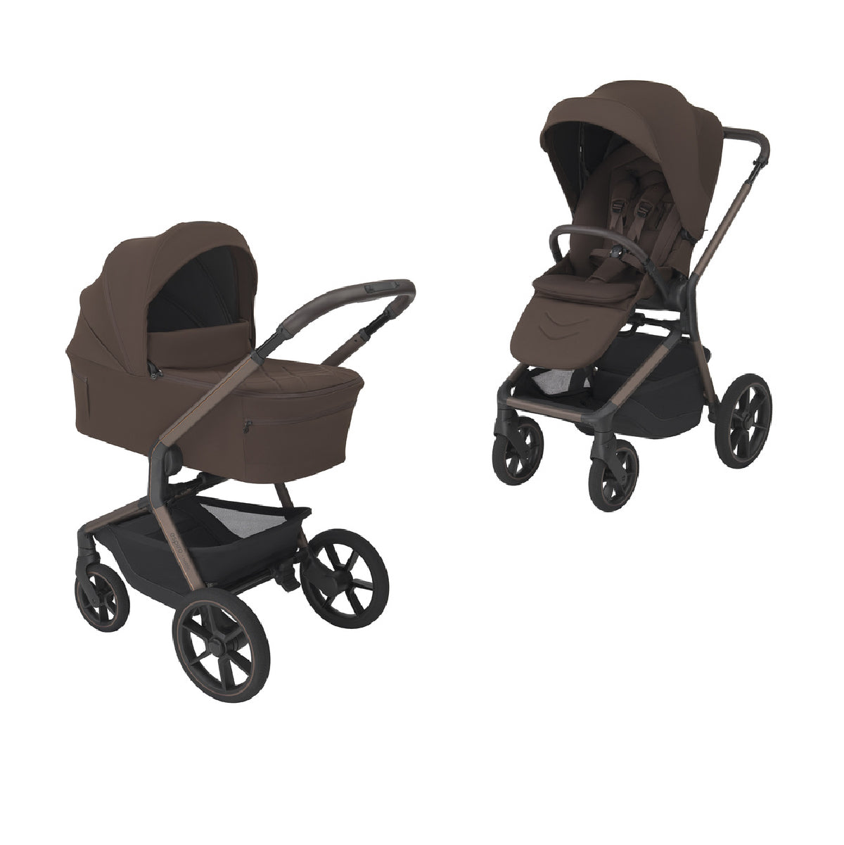 Espiro Noble 2 en 1 Cochecito con Capazo Plegable