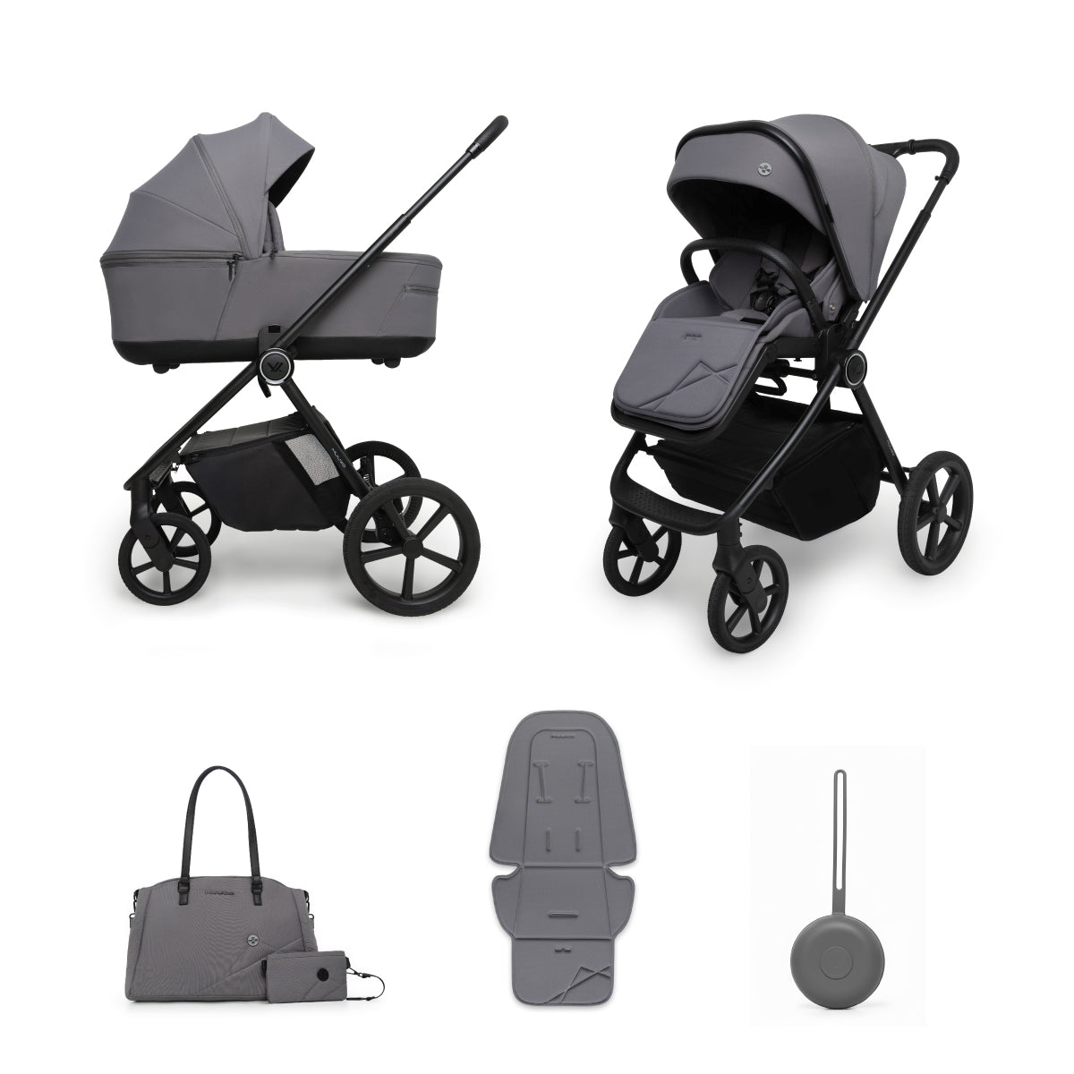 Muuvo One Carro Duo con accesorios