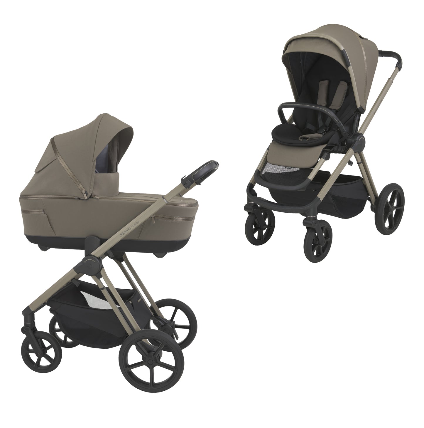 Espiro Miloo Carro de bebé duo con accesorios