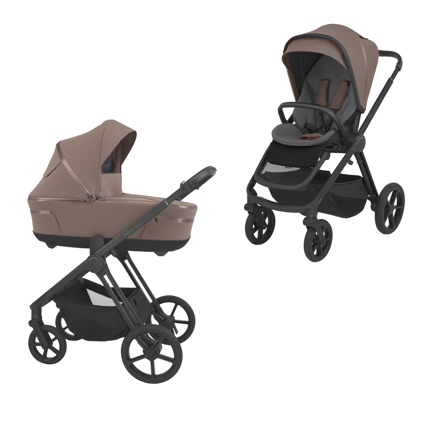 Espiro Miloo Carro de bebé duo con accesorios