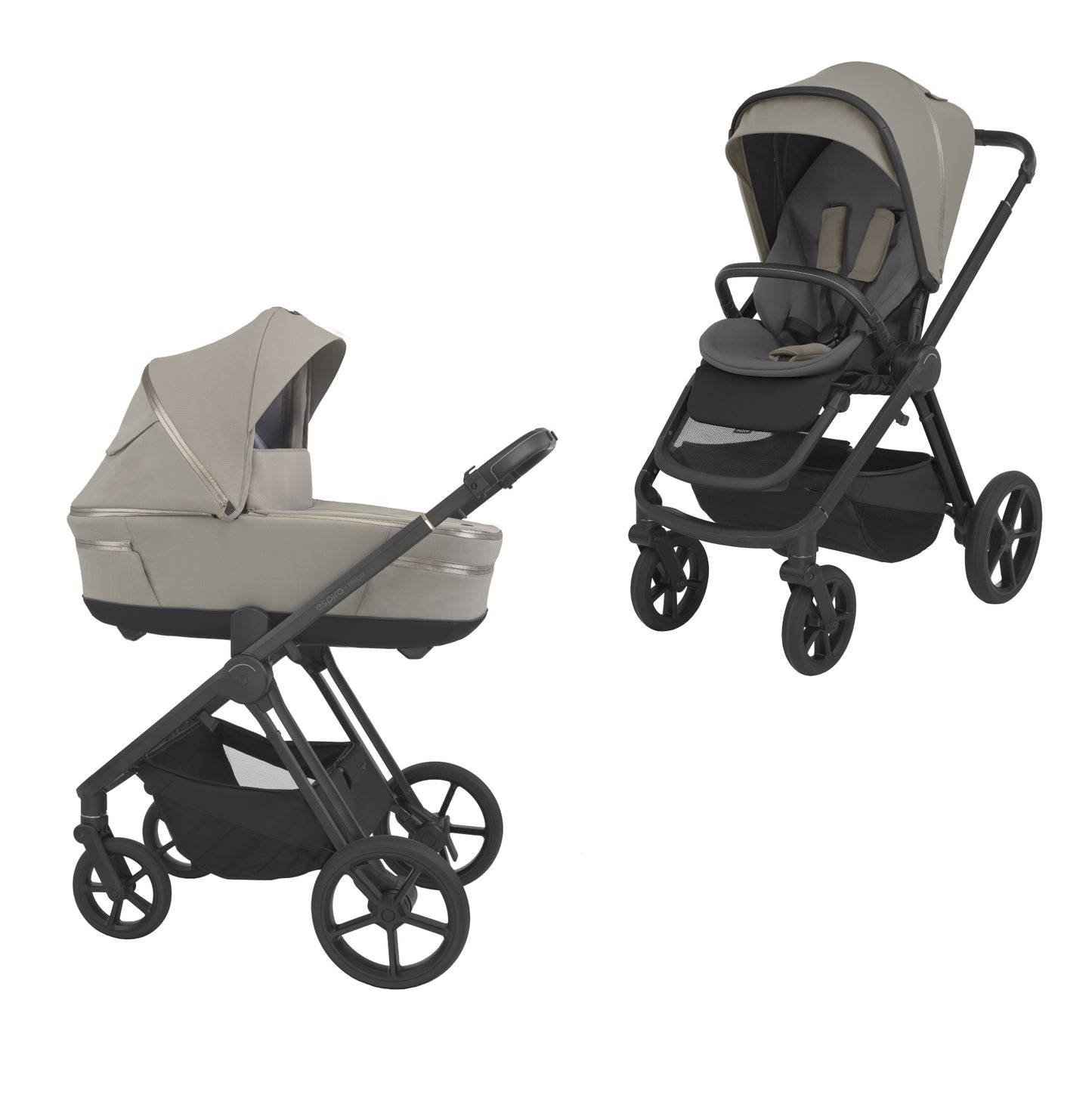 Espiro Miloo Carro de bebé duo con accesorios