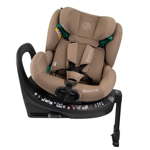 Silla de coche Sorino Aurora i-Size 40–150 cm ISOFIX giratoria 360° evolutiva grupo 0+/1/2/3