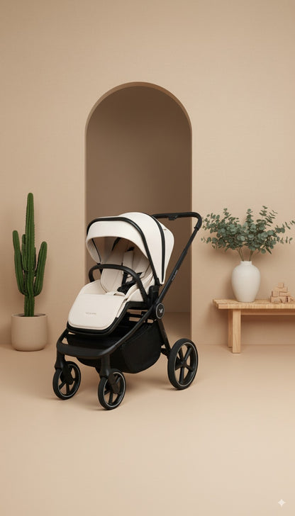 Muuvo Five Carro de Bebé Duo con Accesorios Incluidos