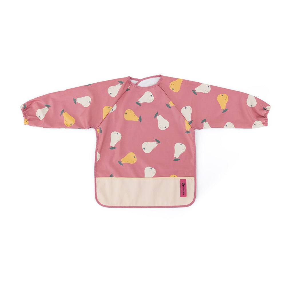 Petite&Mars Ben Babero de Manga Larga Impermeable para Bebé 24m+