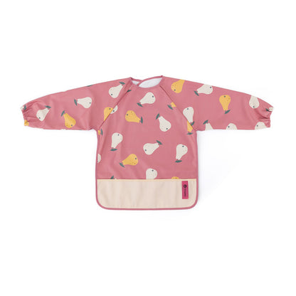 Petite&Mars Ben Babero de Manga Larga Impermeable para Bebé 24m+